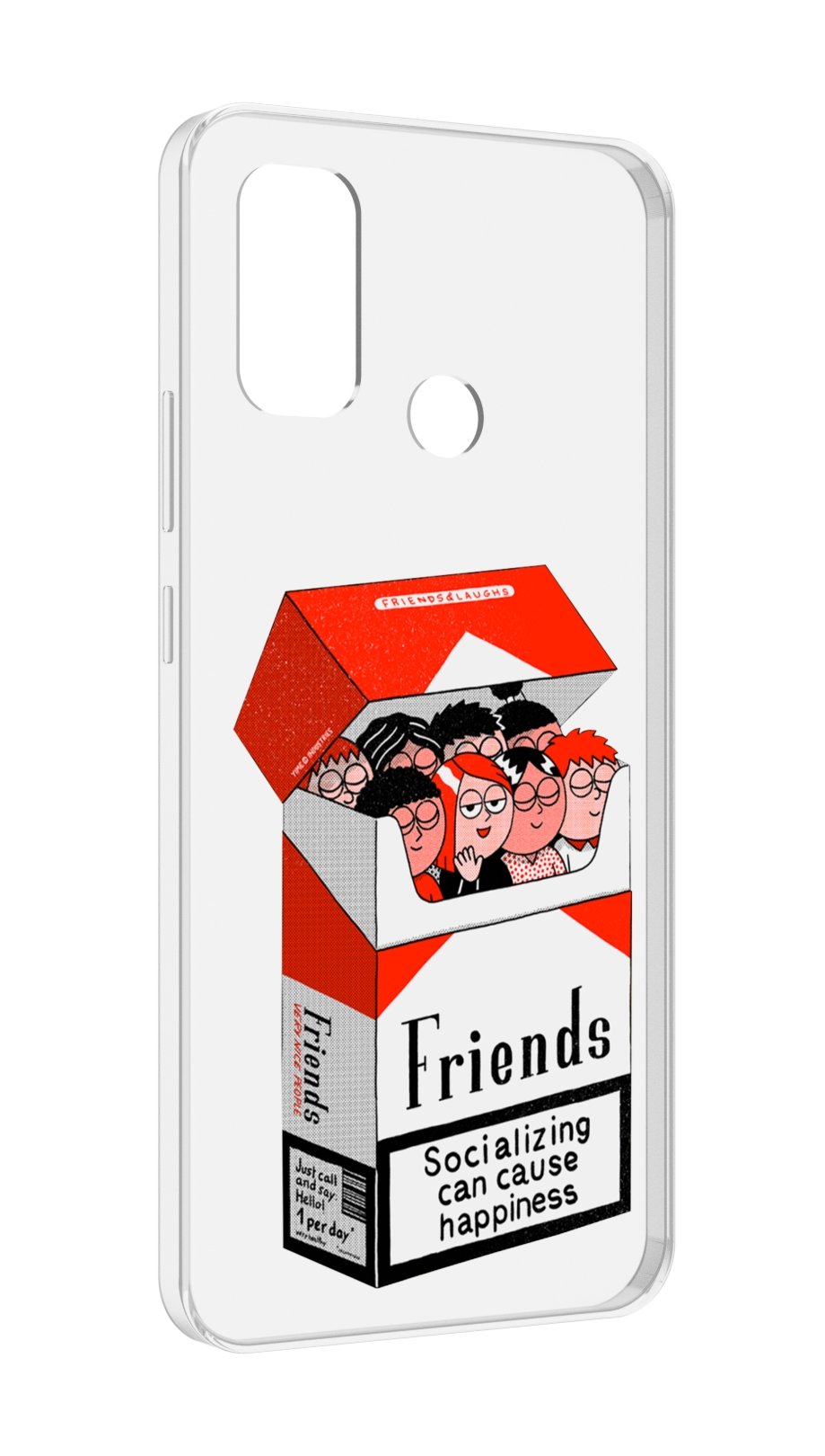 

Чехол MyPads друзья для UleFone Note 10P/Note 10, Прозрачный, Tocco