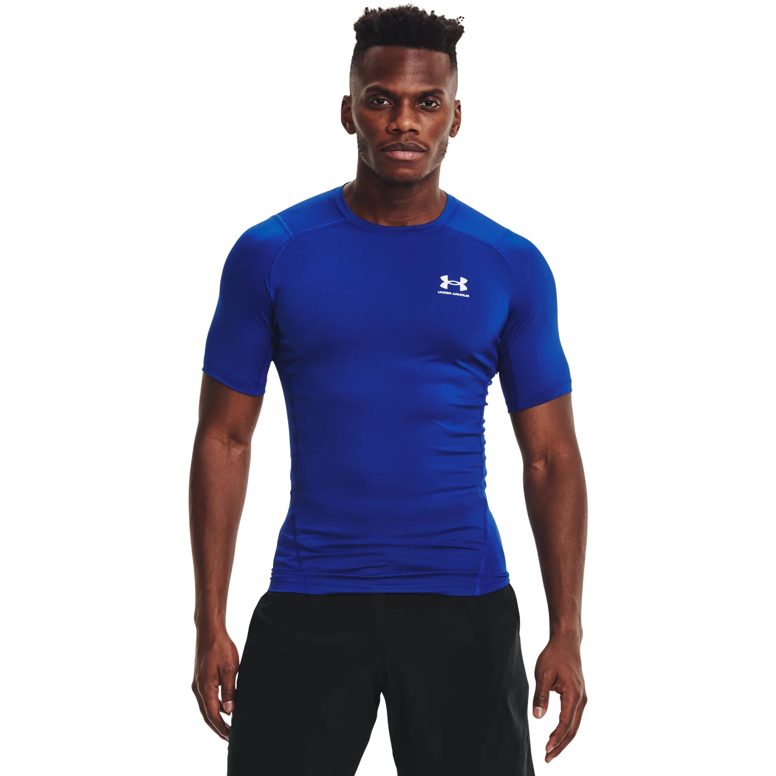 

Футболка мужская HG Comp SS Tee Under Armour синяя XL, HG Comp SS Tee