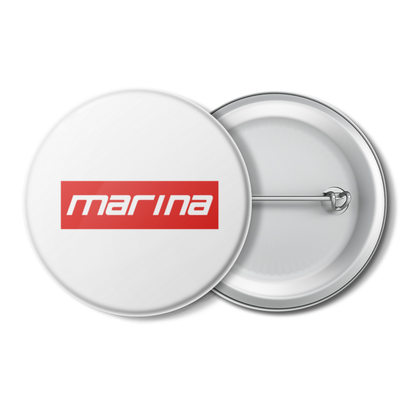 

Значок Printio Marina, Marina