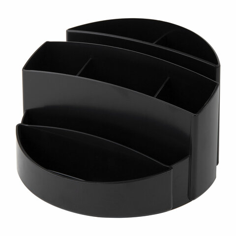 

Подставка-органайзер Brauberg Office, 133х133х80 мм, 8 отделений, черная, 237948, 4 шт, Черный