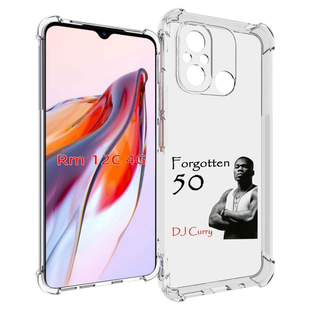 

Чехол MyPads 50 Cent - Forgotten 50 для Xiaomi Redmi 12C / Poco C55, Прозрачный, Tocco