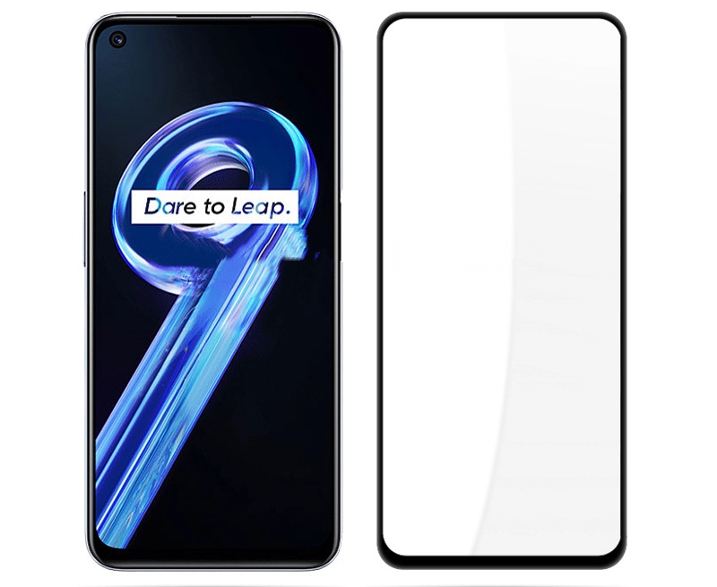 

Защитное стекло 3D/5D MyPads 5D Forti Glass для Realme 9 5G, черный
