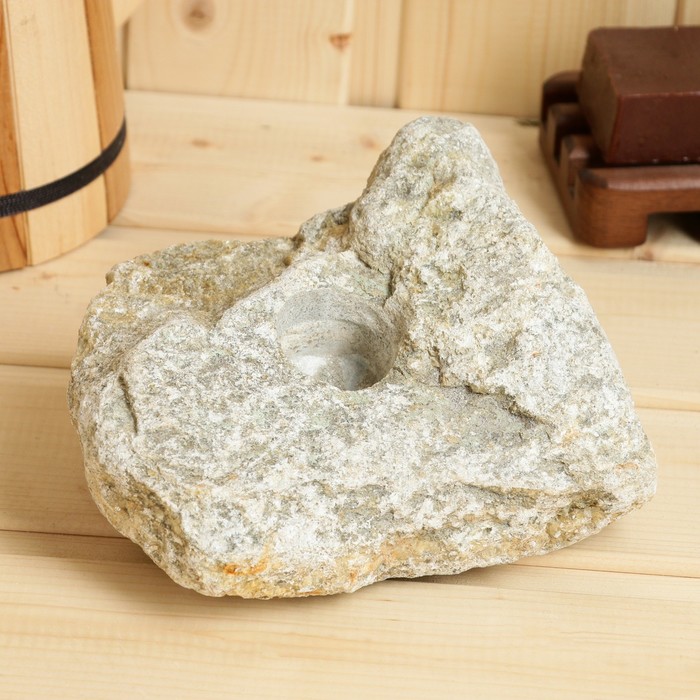 Камень-испаритель Добропаровъ, такькохлорит, 3935712, 12х10х5 см
