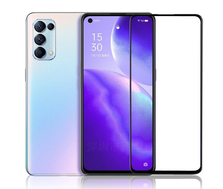 

Защитное стекло 3D/5D MyPads для Oppo Reno 5 с олеофобным покрытием
