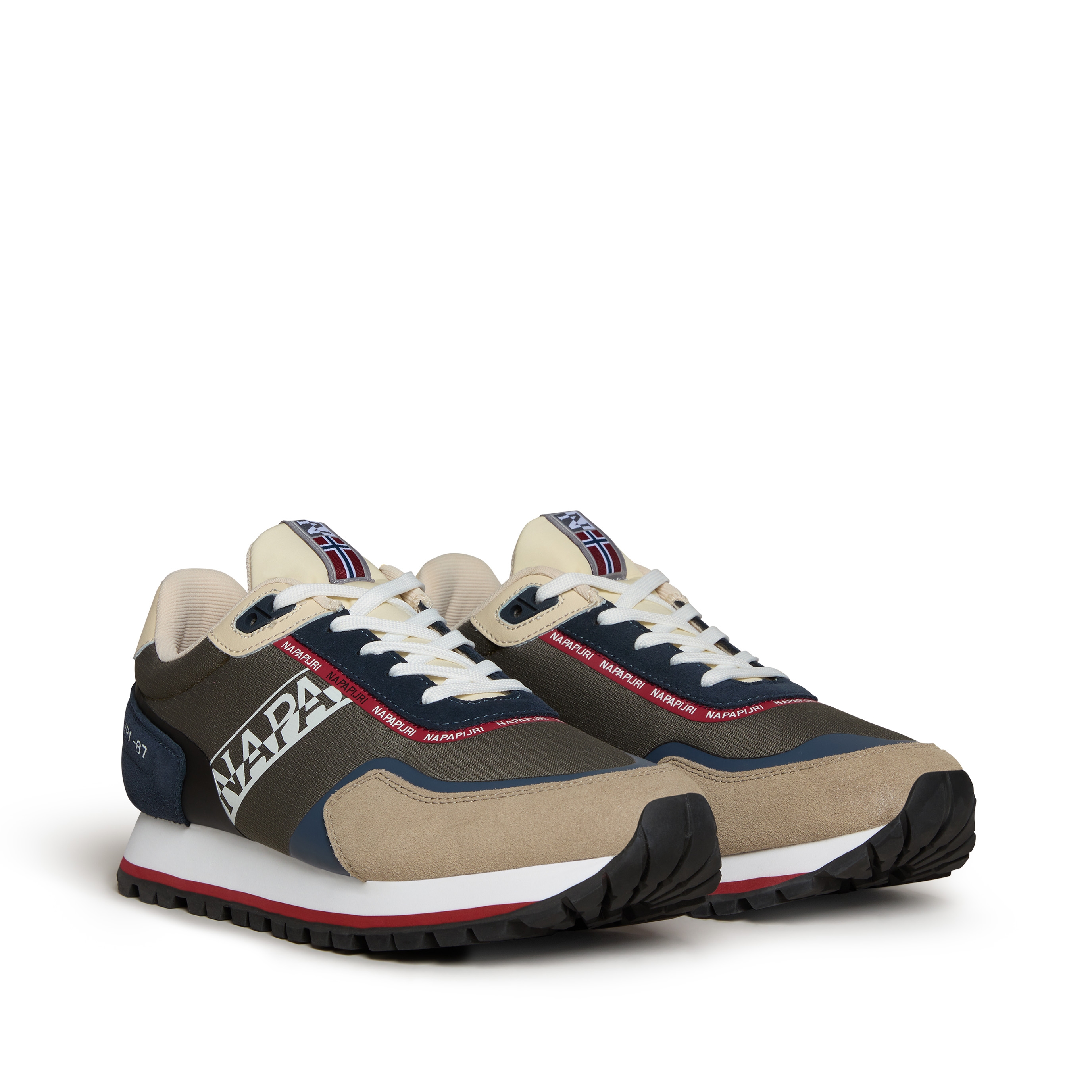 

Кроссовки мужские Napapijri Lotus зеленые 11.5 US, Зеленый, NA4I7C