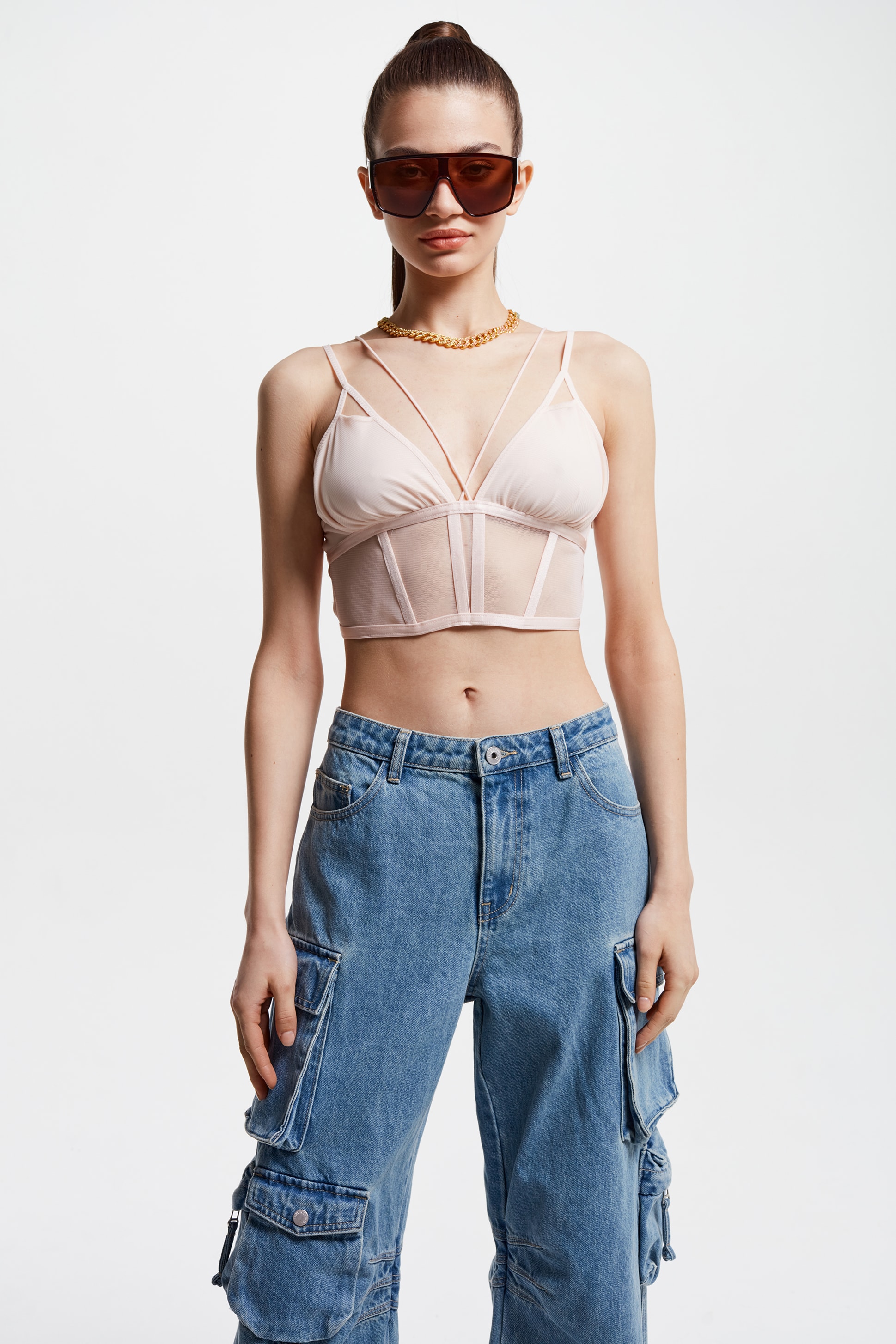 

Топ женский LOVE REPUBLIC 2254145357 розовый S, 2254145357