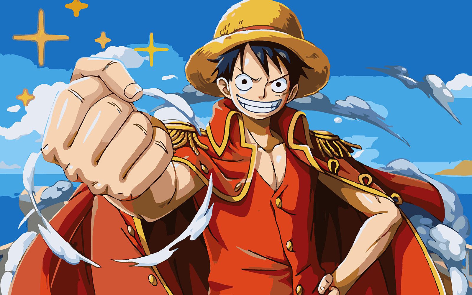 

Картина по номерам Красиво Красим One piece, 40 х 60 см, One piece