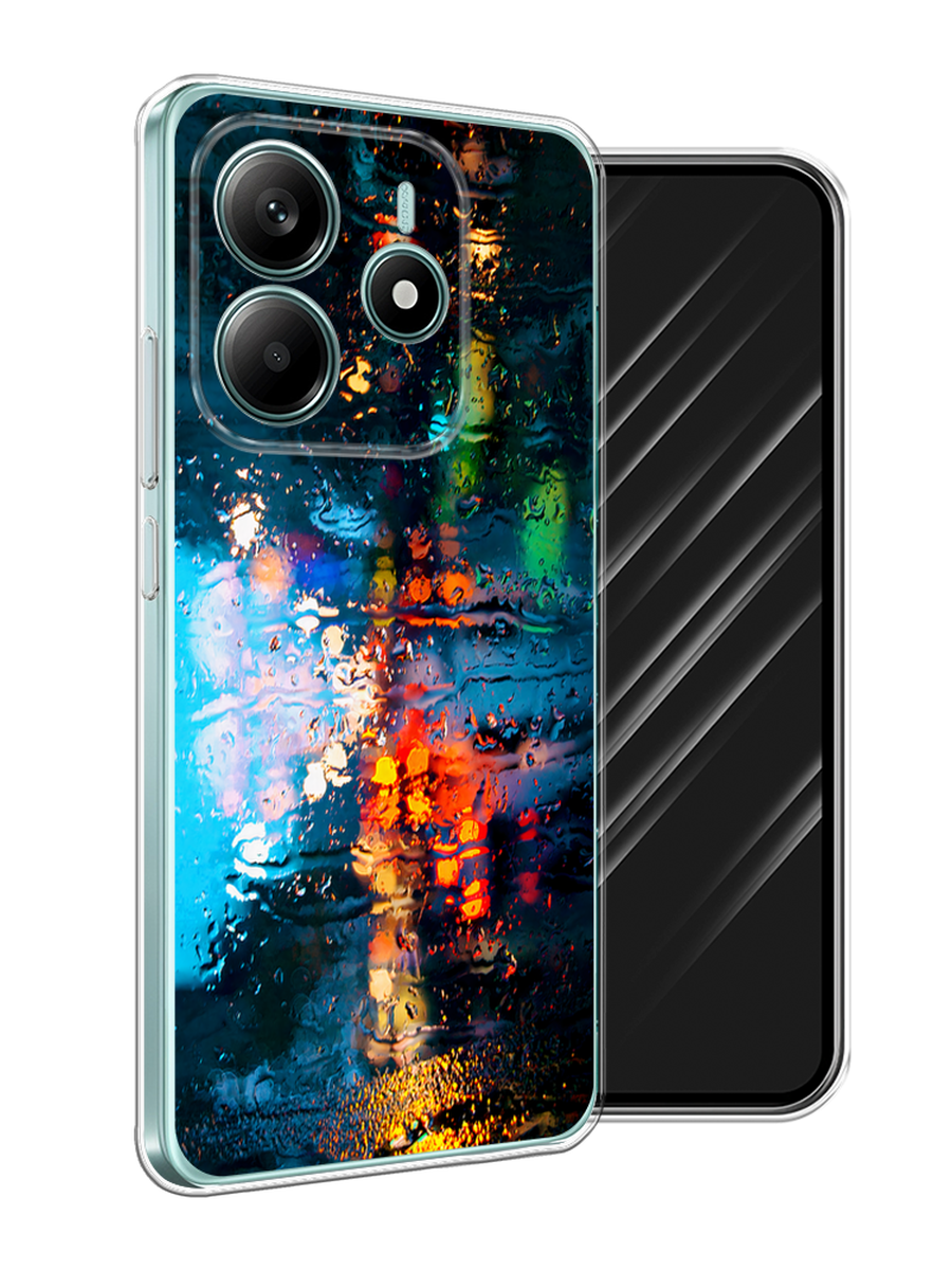 

Чехол Awog на Xiaomi Redmi Note 14 4G "Абстракция 28", Бирюзовый, 324150-1