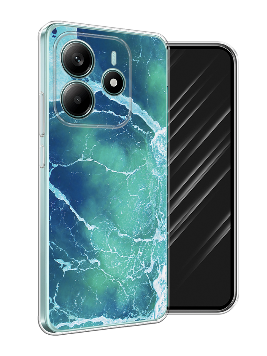 

Чехол Awog на Xiaomi Redmi Note 14 4G "Изумрудный океан", Бирюзовый;синий, 324150-1