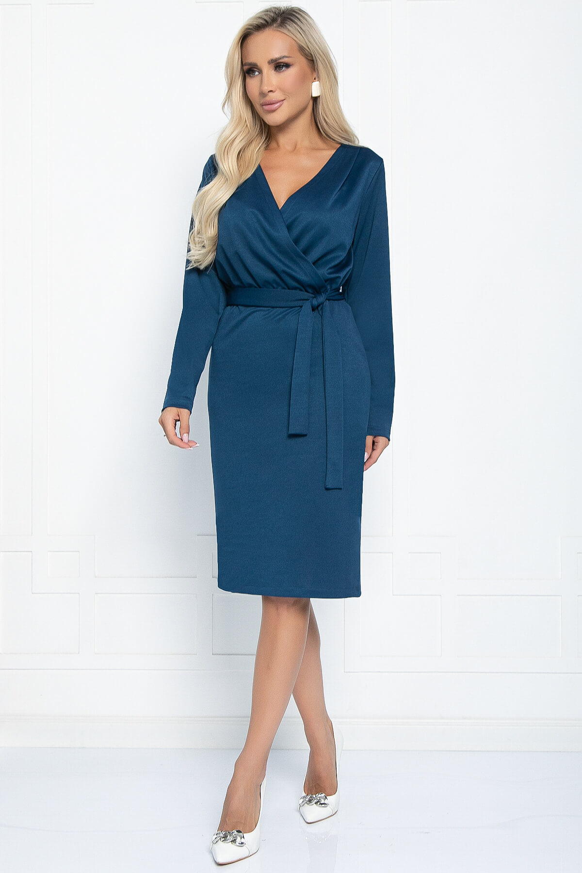 

Платье женское LT Collection Бонни синее 54 RU, Синий, Бонни