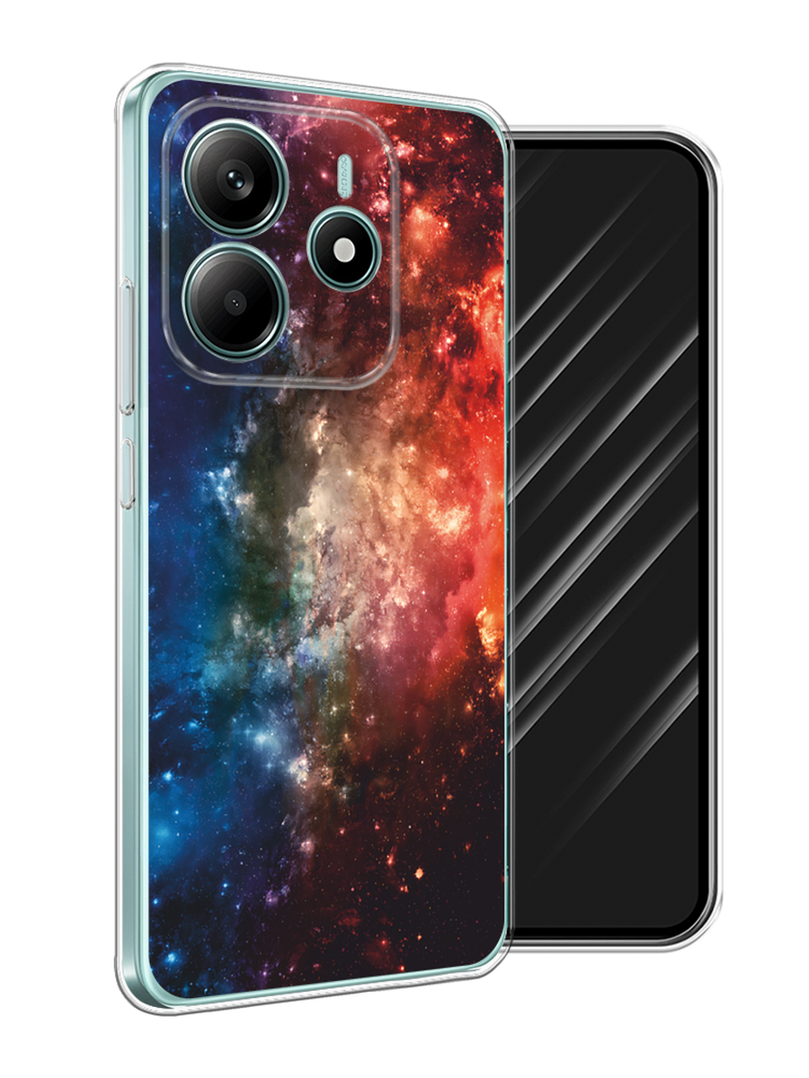 

Чехол Awog на Xiaomi Redmi Note 14 4G "Космос", Синий;бежевый;красный, 324150-1