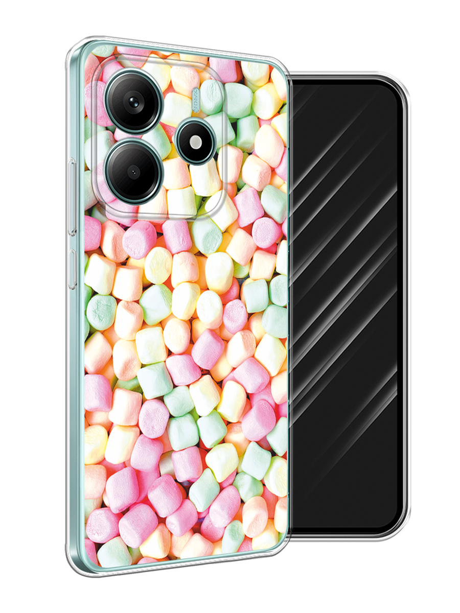 

Чехол Awog на Xiaomi Redmi Note 14 4G "Marshmallows", Зеленый;желтый;розовый, 324150-1