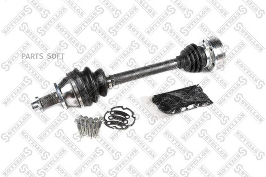 

STELLOX 158 1577-SX привод левый 501mm, 24096\ Skoda Fabia/Roomster 1.2-1.4 99> 1шт