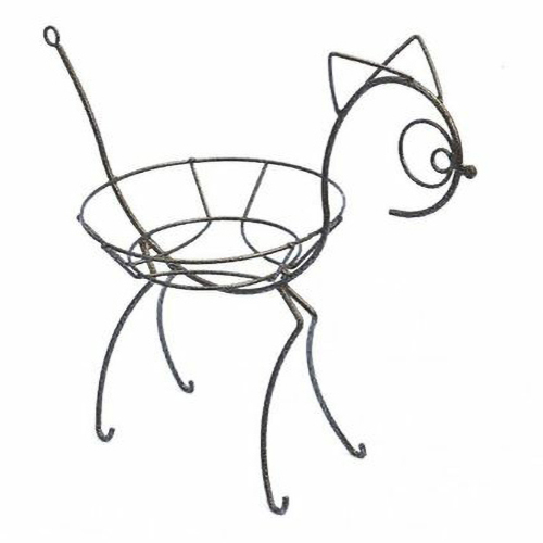 Подставка для цветов настольная Кошка