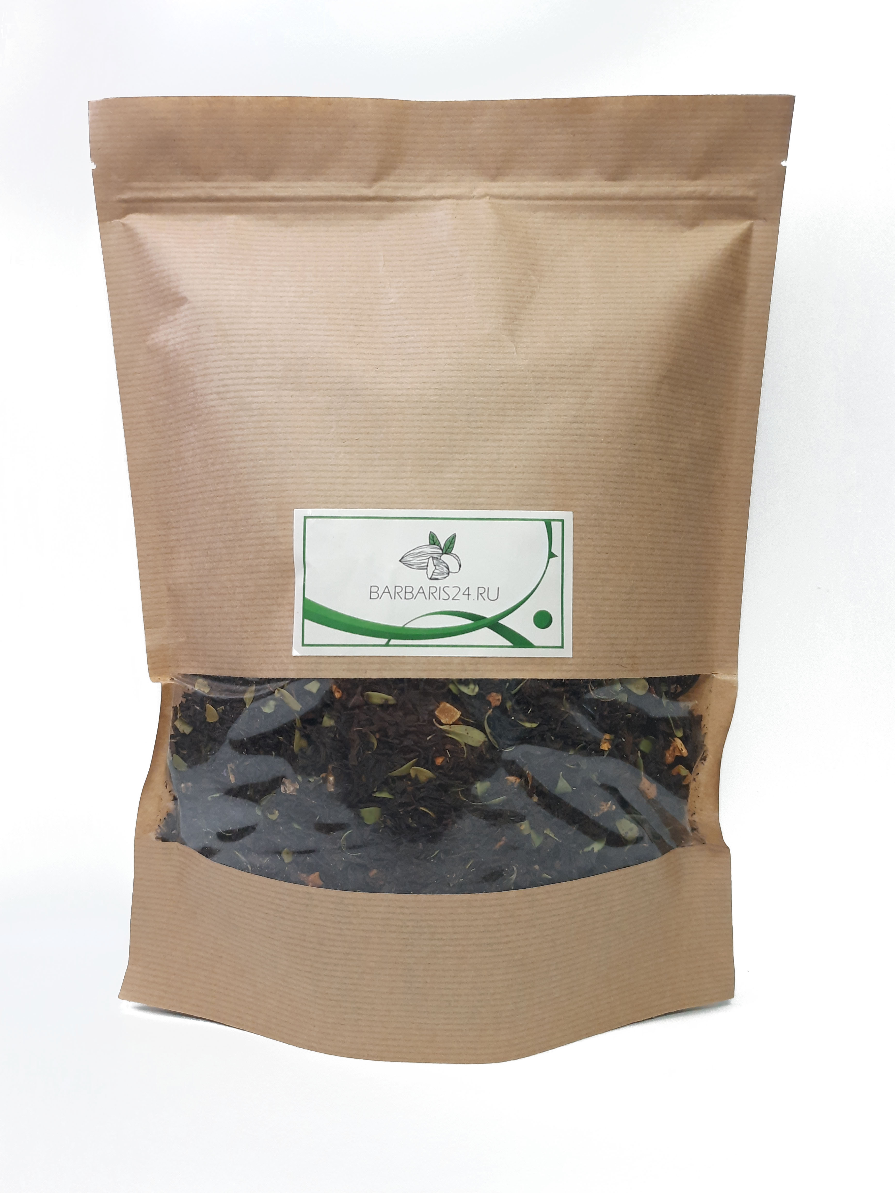 Чай чёрный листовой Айва с персиком BARBARIS24 500г