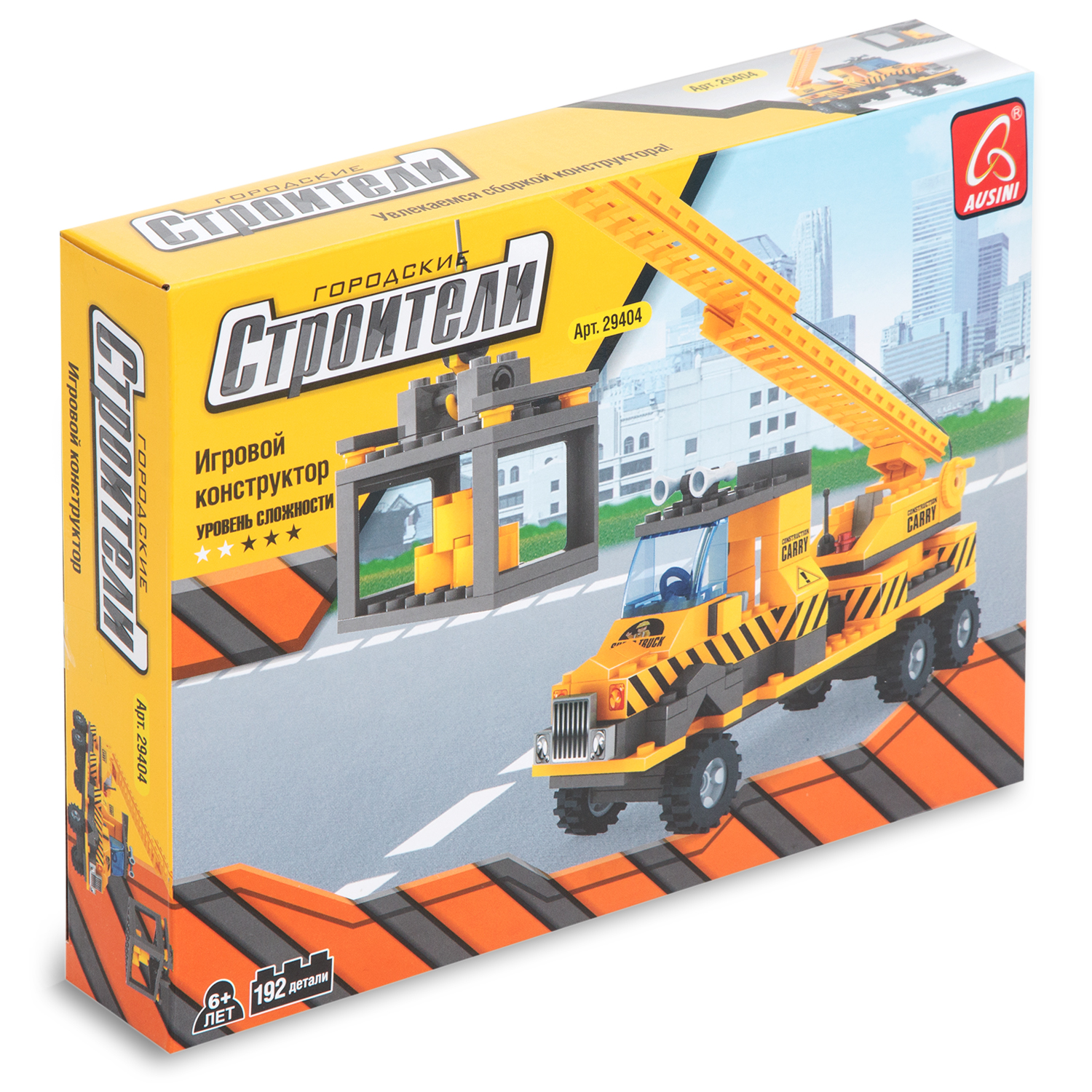 

Конструктор Ausini Городские строители A29404