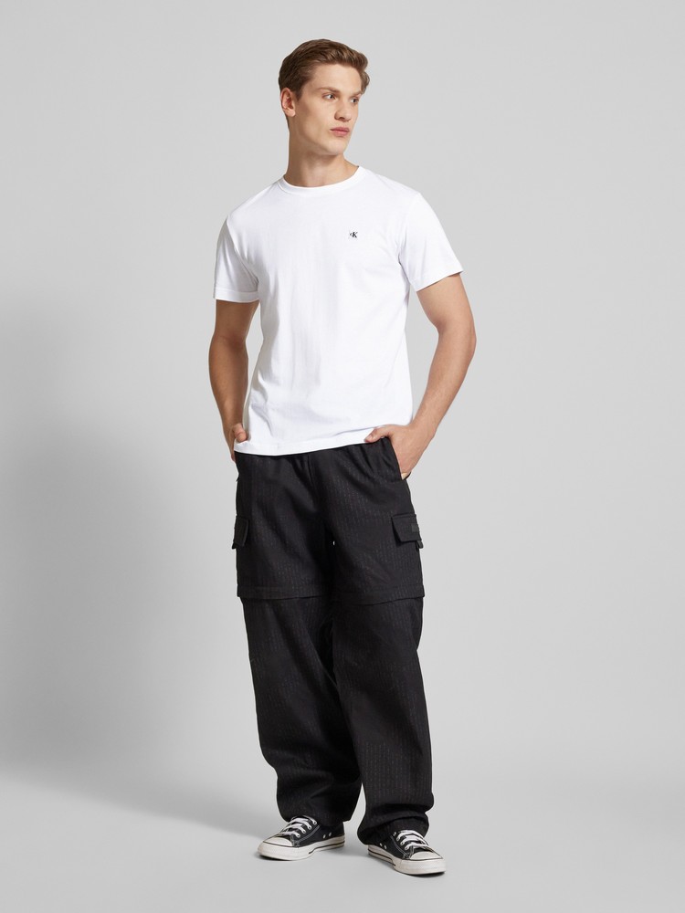 

Футболка мужская Calvin Klein Jeans J30J325268 белая S, Белый, J30J325268