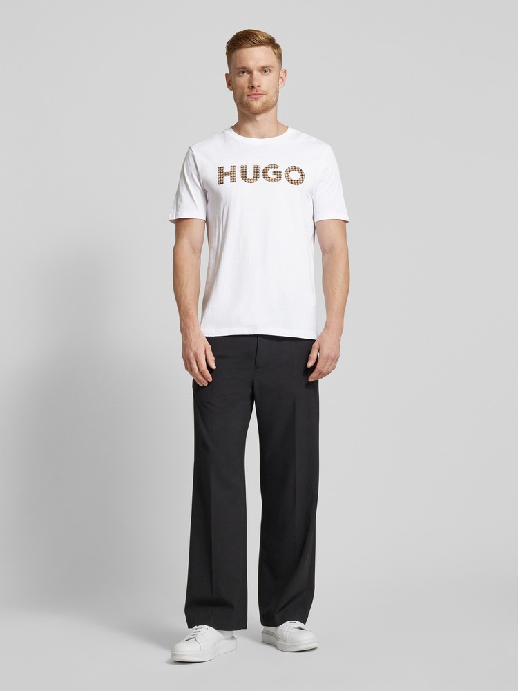 

Футболка мужская HUGO 50519724/00 белая L, Белый, 50519724/00