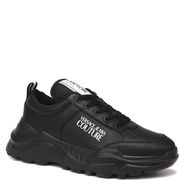 

Кроссовки мужские Versace Jeans Couture 76YA3SC1 черные 39 EU, Черный, 76YA3SC1