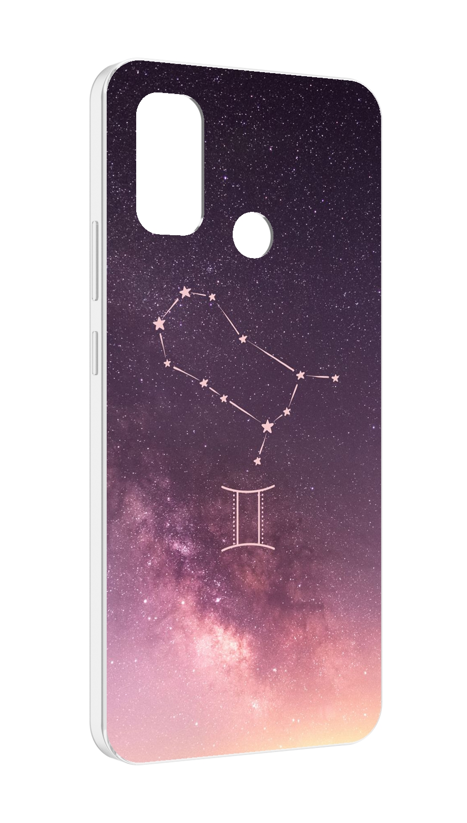 

Чехол MyPads знак зодиака близнецы 5 для UleFone Note 10P/Note 10, Прозрачный, Tocco