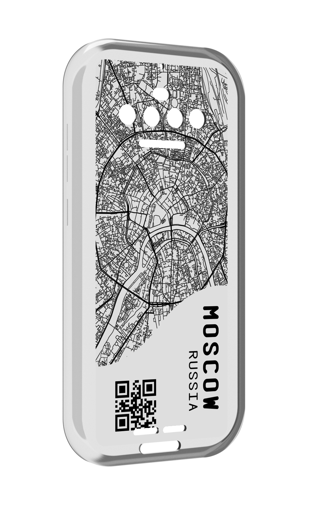 

Чехол MyPads схема-москва для Oukitel F150 R2022, Прозрачный, Tocco