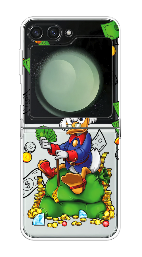 

Чехол на Samsung Galaxy Z Flip 6 "Scrooge Richness", Черный;синий;зеленый, 2109750-1