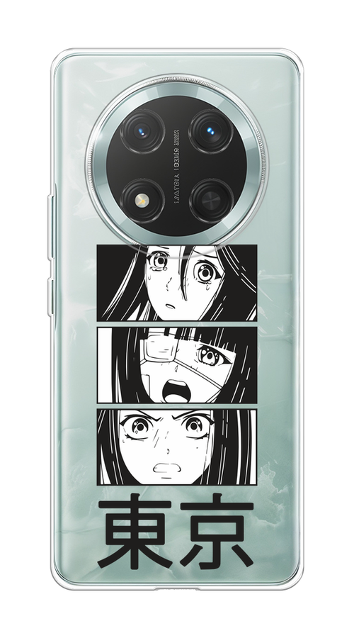 

Чехол на Honor X9C/X60 Pro "Tokyo girls", Белый;черный;прозрачный, 6125350-1