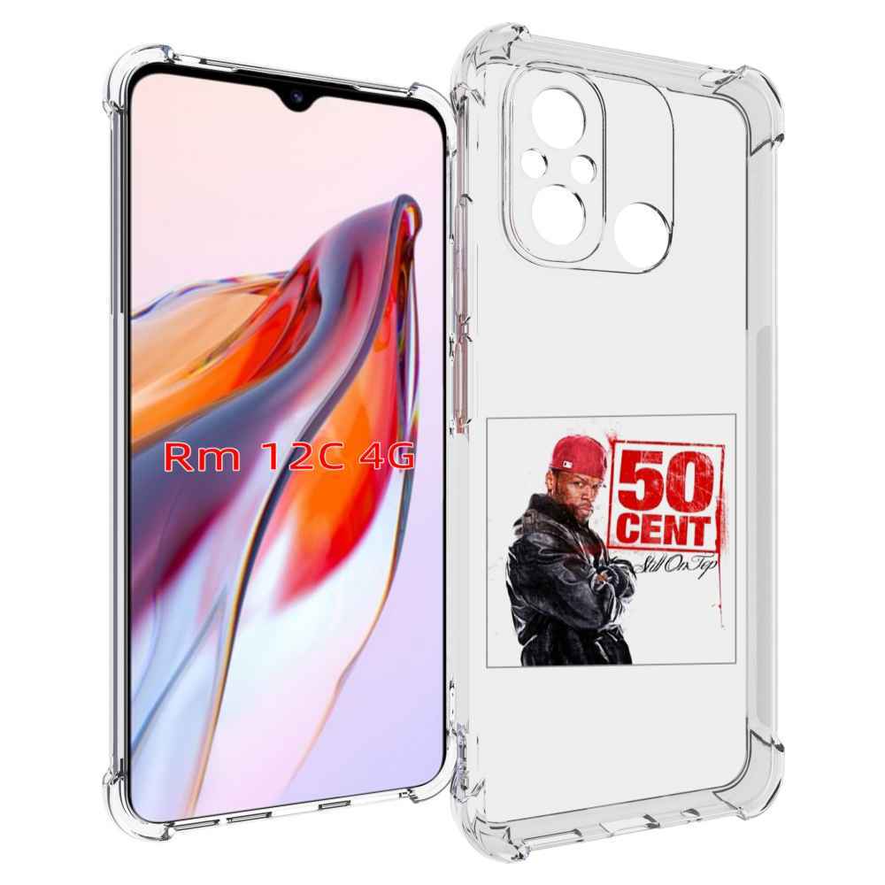 

Чехол MyPads 50 Cent - Still On Top для Xiaomi Redmi 12C / Poco C55, Прозрачный, Tocco