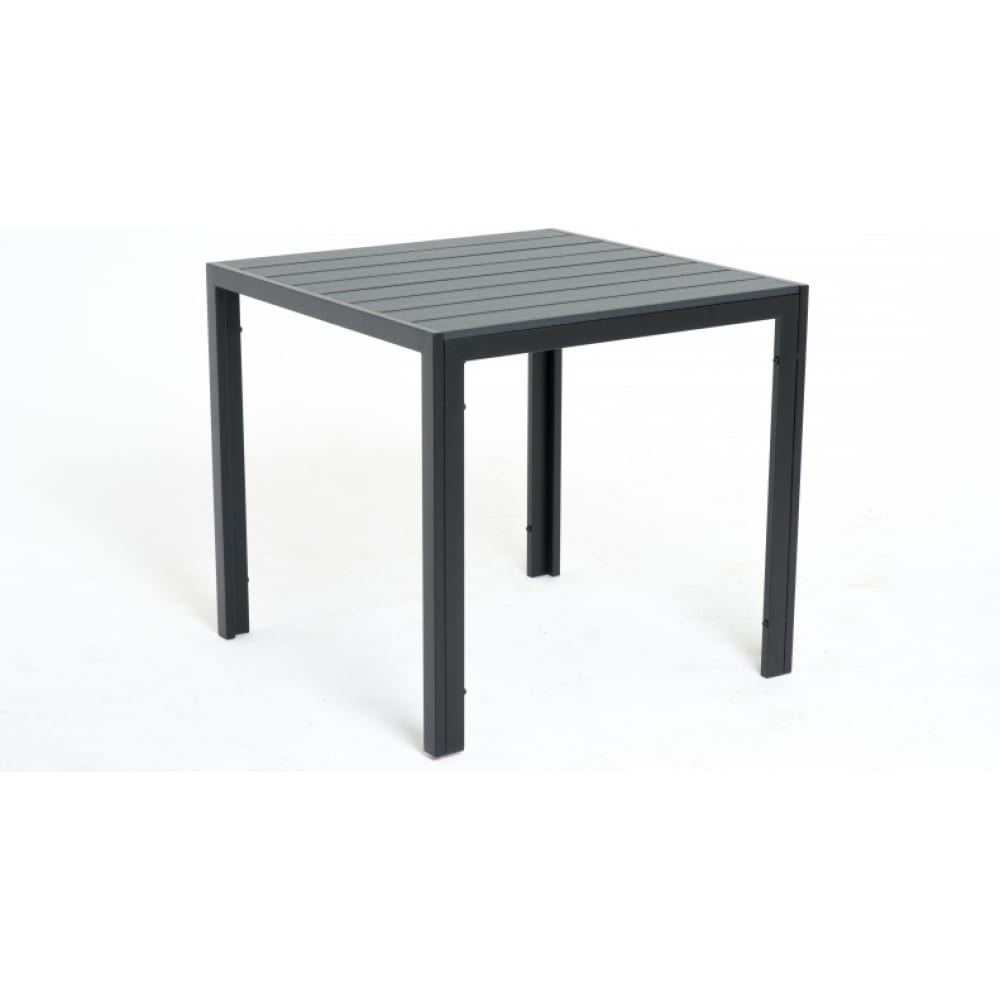 

Стол для дачи обеденный Vinotti Ds-03-01 18182899 черный 80х80х73 см, DS-03-01