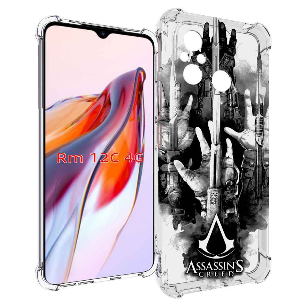 

Чехол MyPads Assassin's Creed скрытый клинок для Xiaomi Redmi 12C / Poco C55, Прозрачный, Tocco