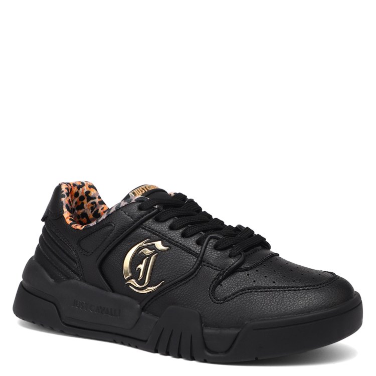 

Кроссовки женские Just Cavalli 76RA3SA1 черные 40 EU, Черный, 76RA3SA1