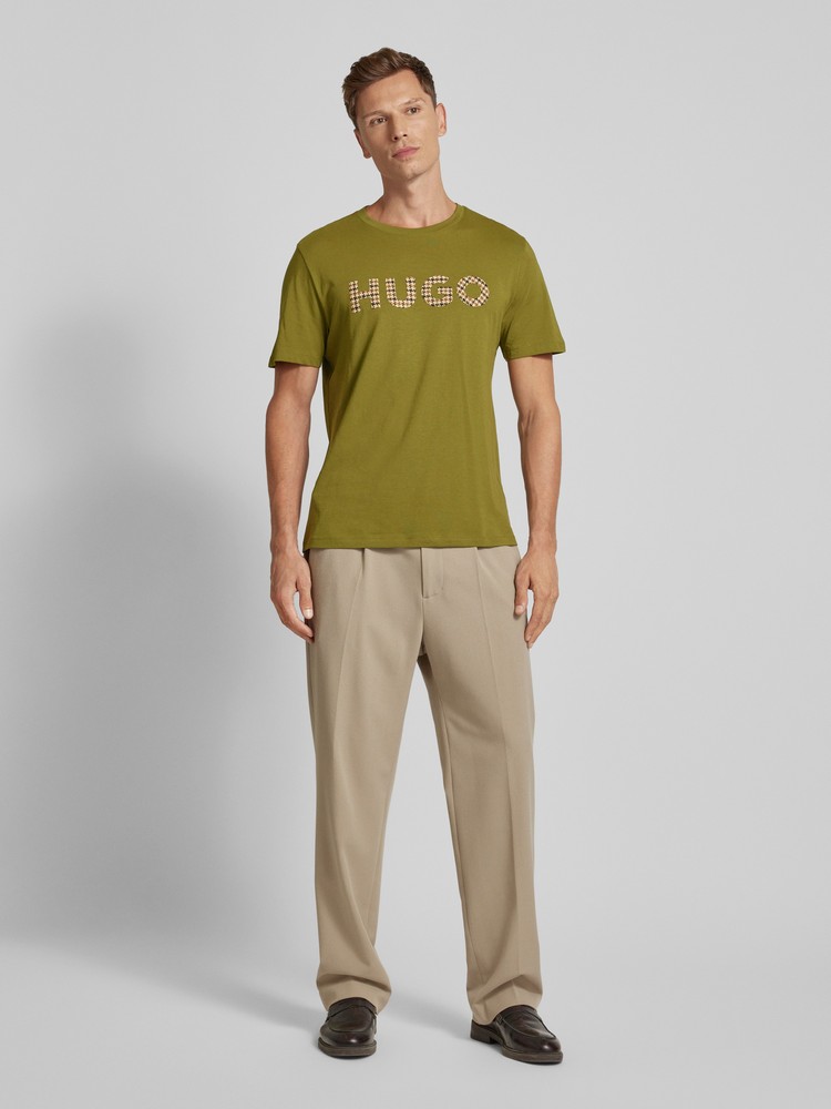 

Футболка мужская HUGO 50519724/00 зеленая S, Зеленый, 50519724/00