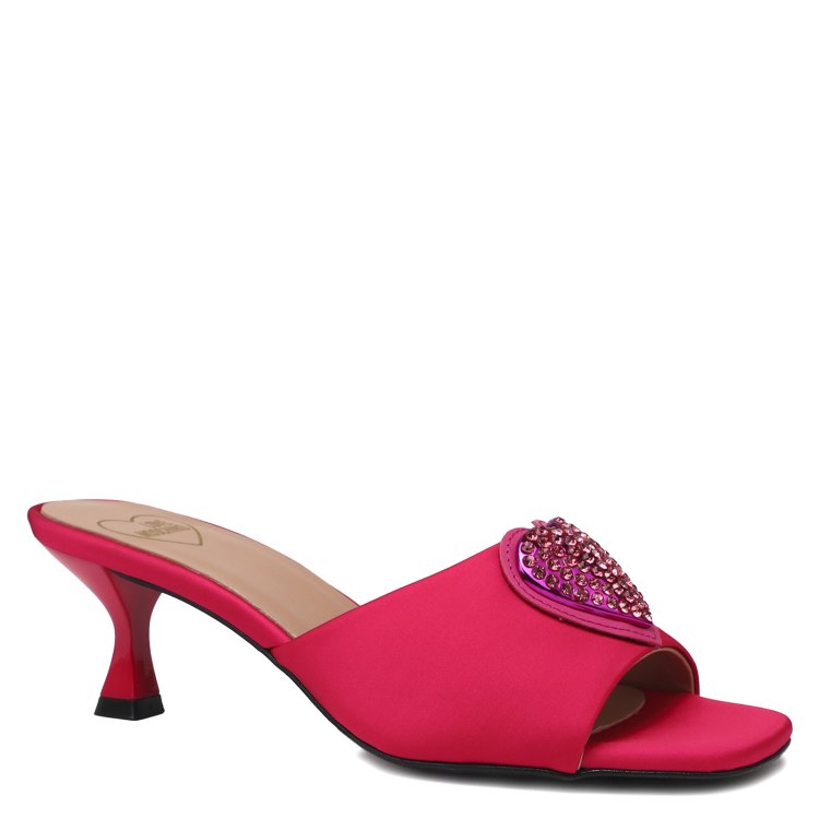 

Мюли женские Love Moschino JA28045G розовые 38 EU, Розовый, JA28045G