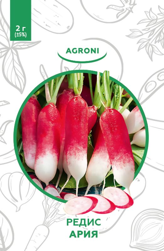 

Семена редис Ария Agroni 35846 1 уп.