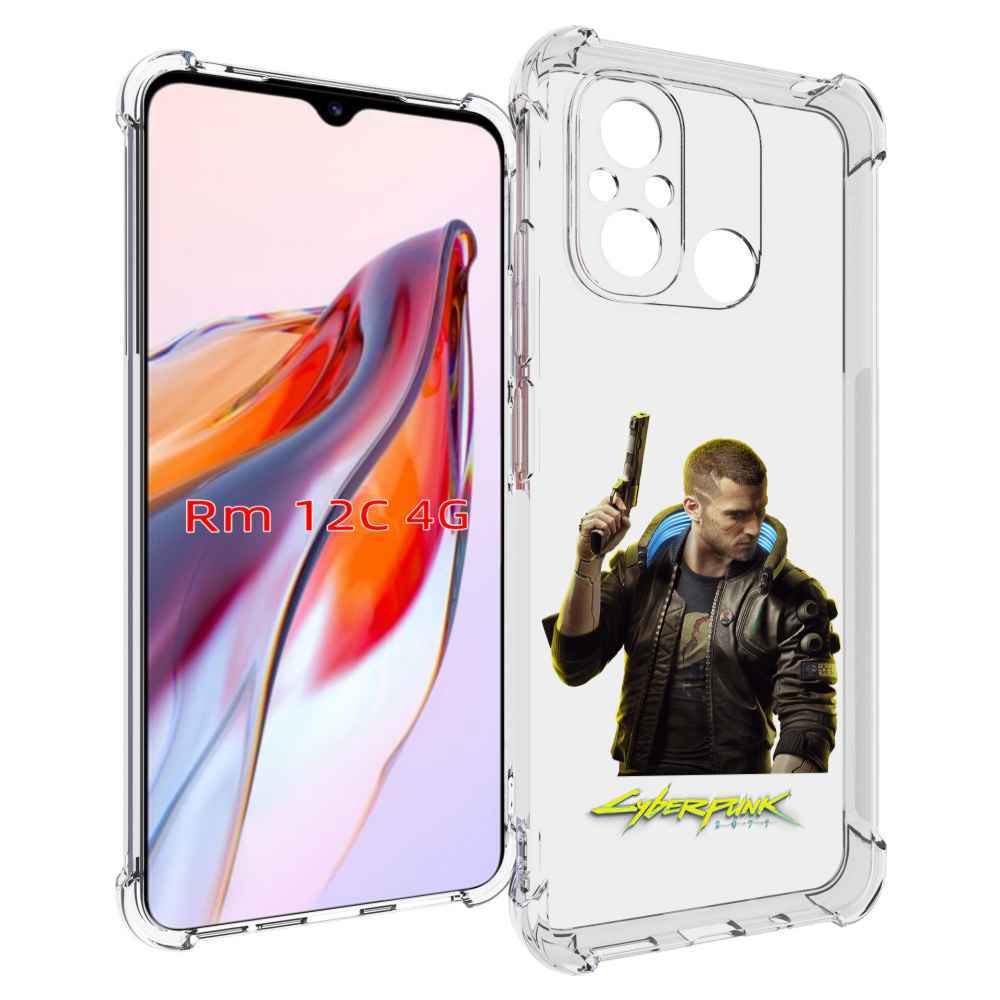 

Чехол MyPads Cyberpunk-2077 для Xiaomi Redmi 12C / Poco C55, Прозрачный, Tocco