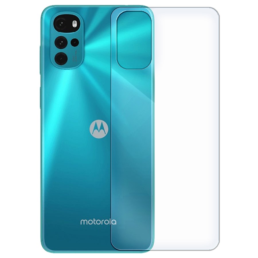 

Стекло защитное гибридное Krutoff для Moto G22 задняя сторона