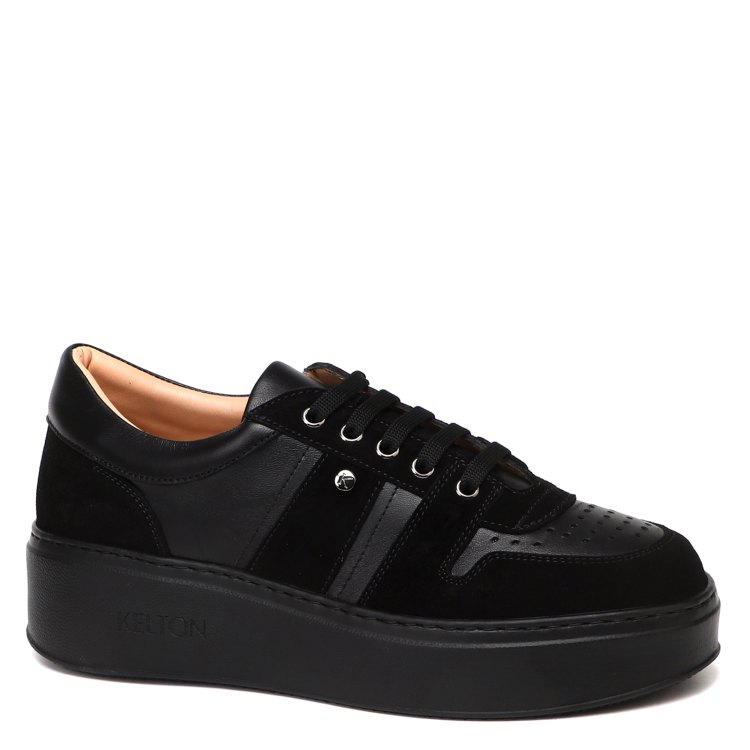 

Кеды женские Kelton AJ3312 черные 41 EU, Черный, AJ3312