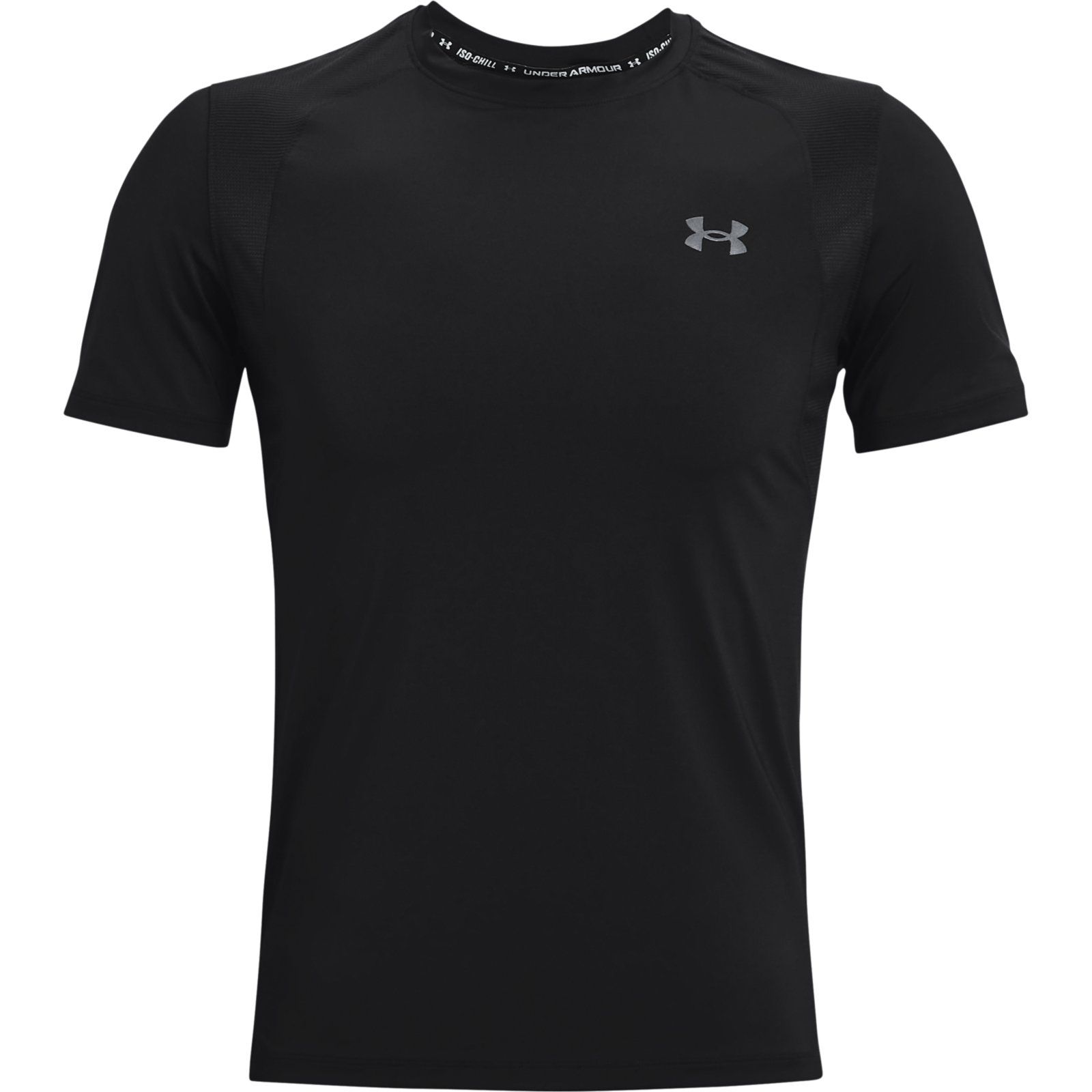 фото Футболка мужская isochill run 200 ss tee under armour черная m