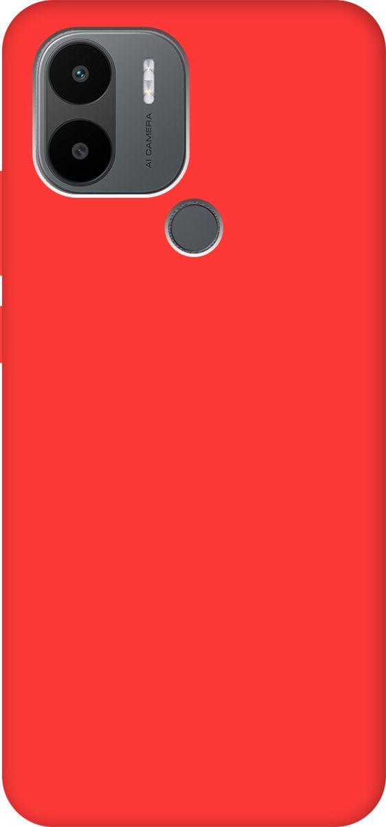 

Силиконовый чехол на Xiaomi Redmi A1+ Silky Touch Premium красный, 158157