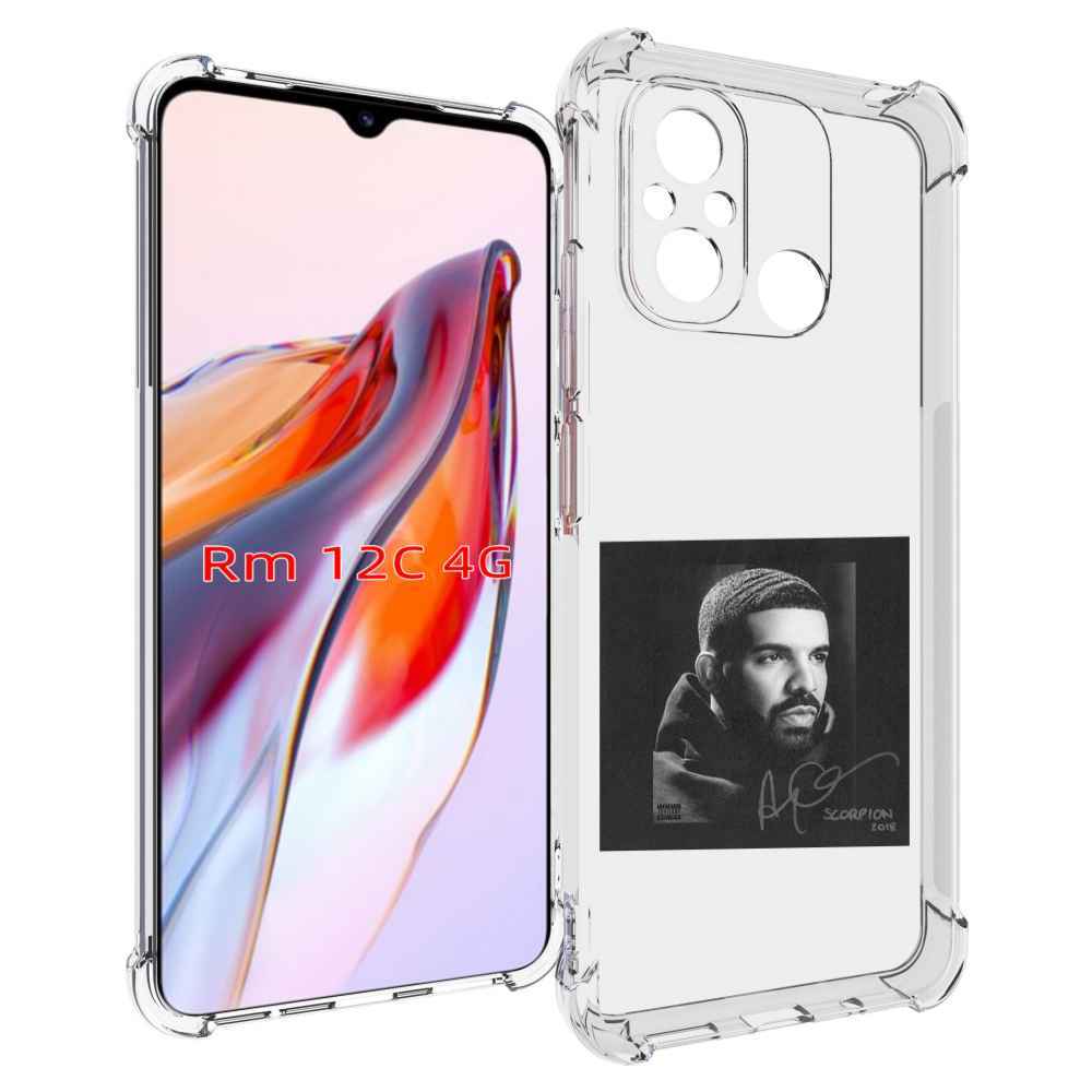 

Чехол MyPads Drake - Scorpion для Xiaomi Redmi 12C / Poco C55, Прозрачный, Tocco