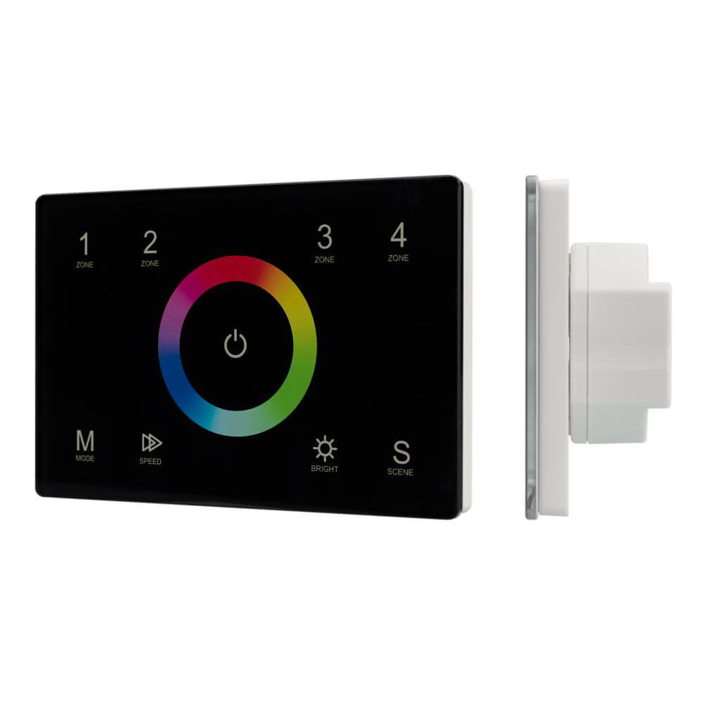 фото Панель управления arlight sens smart-p83-rgb black 028403