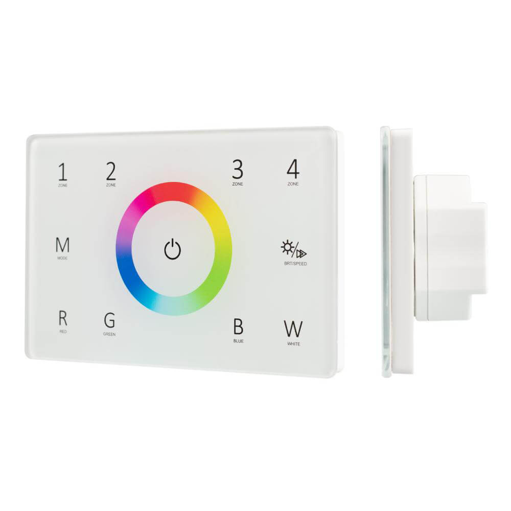 фото Панель управления arlight sens smart-p85-rgbw white 028404