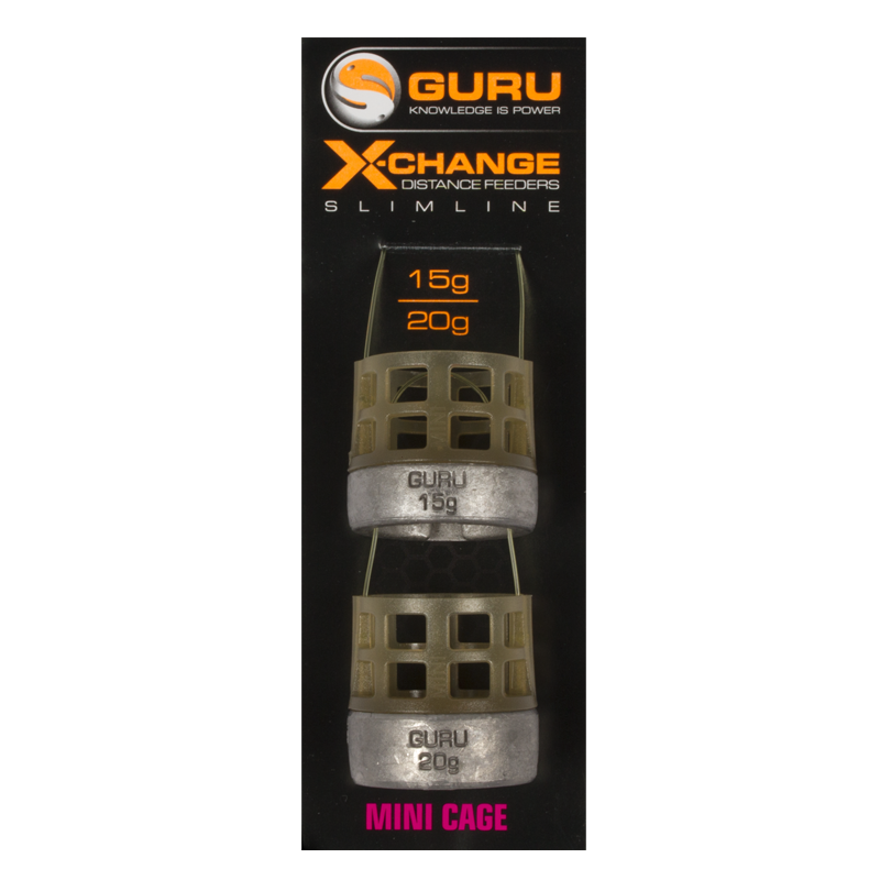 Фидерная кормушка Guru Slimline X-Change Distance Feeder Mini 15 круглая, 20 г