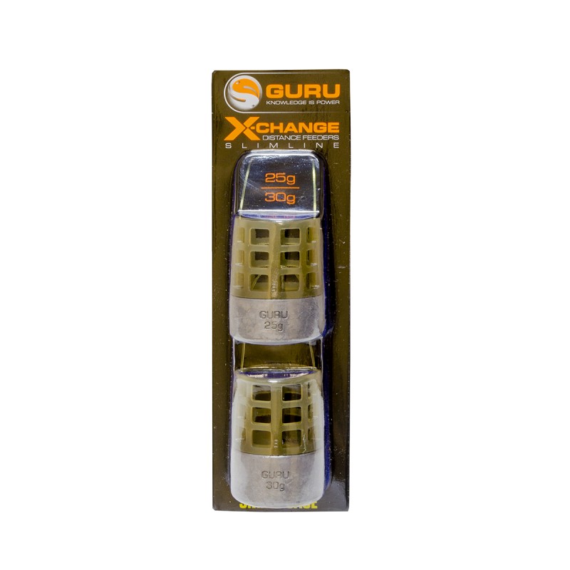 

Фидерная кормушка Guru Slimline X-Change Distance Feeder S 25 круглая, 30 г, Slimline X-Change Distance Feeder S 25
