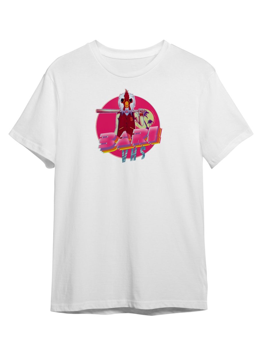 

Футболка унисекс Каждому Своё Hotline Miami/Хотлайн Майами GMHM1 белая S, Белый, "Hotline Miami/Хотлайн Майами" GMHM1