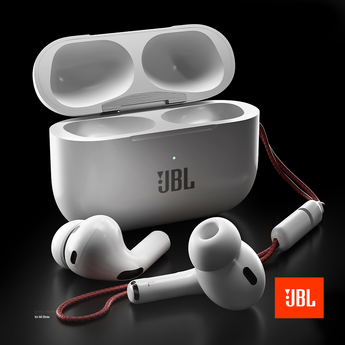 

Беспроводные наушники JBL Air 6 White (JBLA6RNBMGDEK93J), Air 6