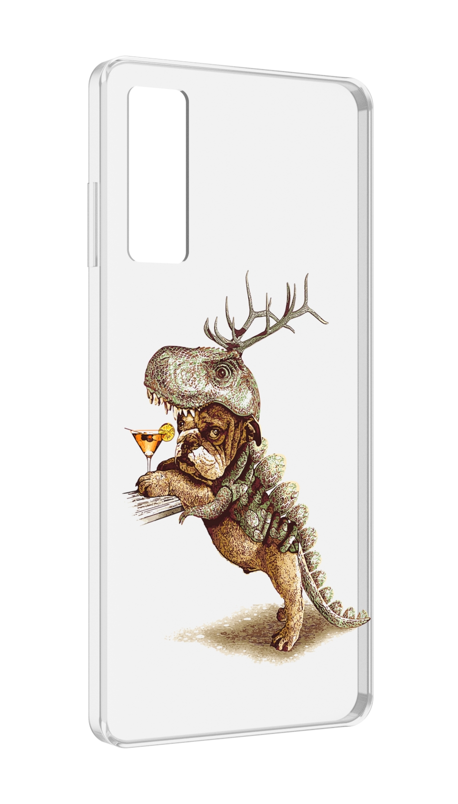 

Чехол MyPads тематическая вечеринка для TCL 20 5G, Прозрачный, Tocco