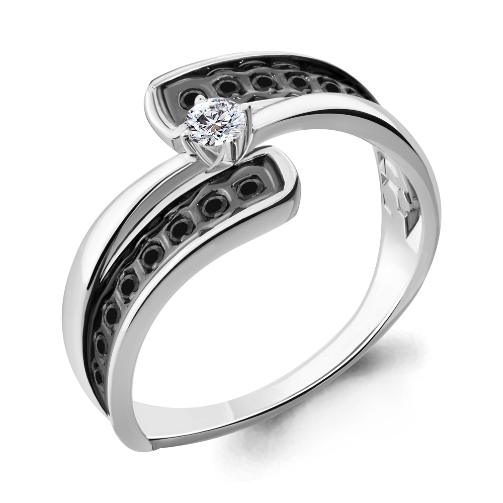 

Кольцо из белого золота с бриллиантом Aquamarine Aquamarine 963572Ч_585_бз р, 963572Ч_585_бз