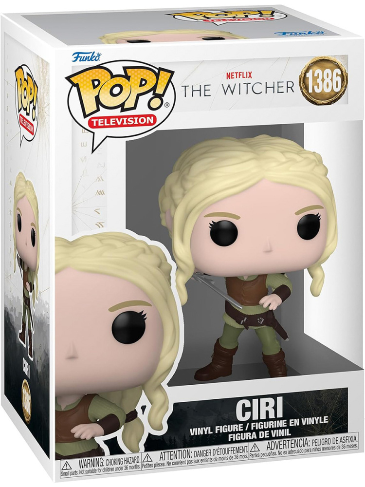 

Фигурка Funko POP! Цири с оружием Ведьмак сериал 3 сезон Witcher №1386 9,5 см, POP!