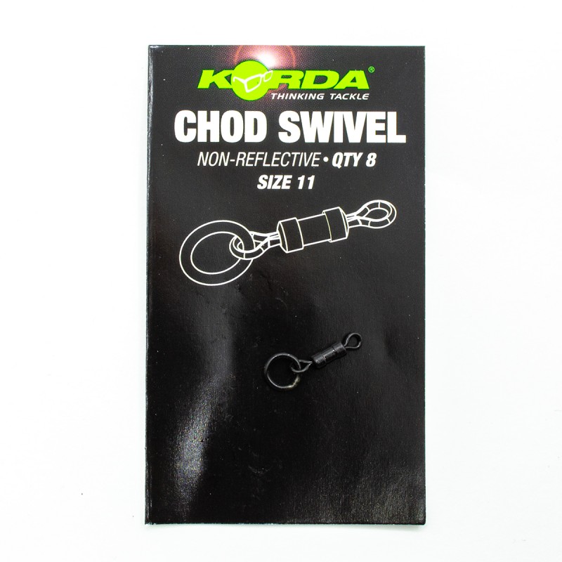 фото Korda вертлюг с кольцом для chod-rig chod swivel